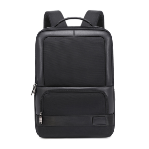 Anti-Theft Leather Laptop Backpack with USB Charging For Nice For Sale