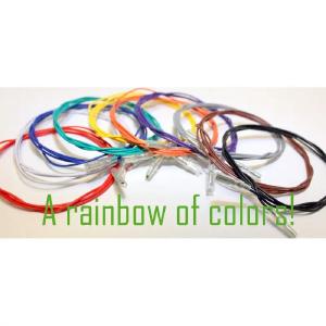 10 Wire Rainbow Wire Pack with Double Ended .110 QCD's Clearance Latest