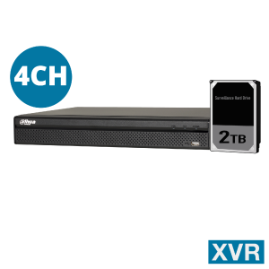 DAHUA 4CH XVR WITH 2TB INSTALLED Outlet Locations Cheap Online