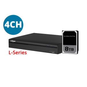 DAHUA 4CH NVR WITH 8TB INSTALLED Outlet Locations Sale Online