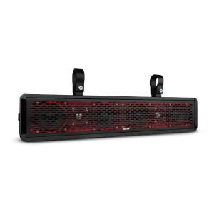 DS18 HYDRO SBAR25 25" Marine Water Resistant Sound Bar Speaker System RGB LED Lights 6 Speakers 600 Watts Outlet