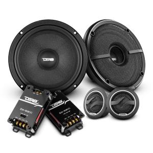 ZXI 6.5" 2- Way Component Speaker System with Kevlar Cone 120 Watts Rms 4-Ohm Outlet Reliable