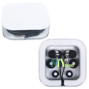 Earbuds In Square Case Cheap Fashion Style