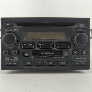 2001-2002 Honda Accord Radio AM FM Cd Player Receiver Replacement P/N:39101-S84-A510-M1 Fits Fits 2001 2002 OEM Used Auto Parts Best Place To Buy Online