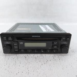 2001-2002 Honda Accord Radio AM FM Cd Player Receiver Replacement P/N:MF711A0 39100-S84-A410-M1 Fits 2001 2002 OEM Used Auto Parts Clearance Marketable
