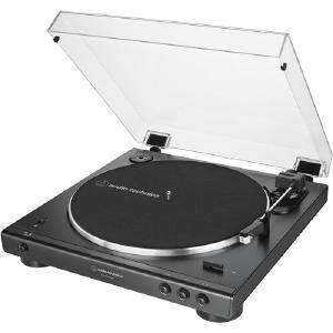 Audio-Technica Consumer AT-LP60XBT-USB-BK Fully Automatic Two-Speed Stereo Turntable with Bluetooth & USB (Black) Extremely Cheap Pice