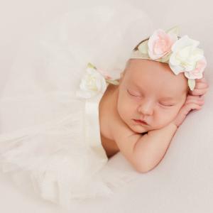 Ivory Newborn Baby Girl Tutu 3pcs Set Best Place For Sale