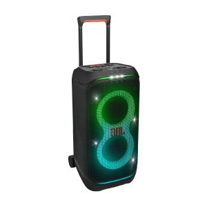 JBL Partybox Stage 320 Portable Party Speaker with Wheels - Black Real Online