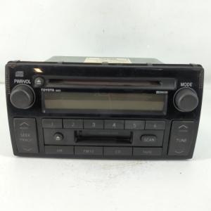 2002-2004 Toyota Camry Radio AM FM Cd Player Receiver Replacement P/N:86120-AA040 Fits Fits 2002 2003 2004 OEM Used Auto Parts Affordable Online