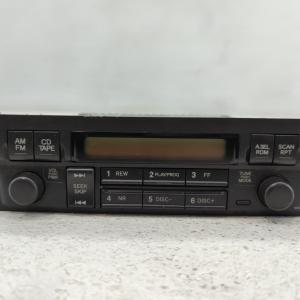 2001 Honda Civic Radio AM FM Cd Player Receiver Replacement P/N:CR-LH5060X 39100-S5A-A010 Fits OEM Used Auto Parts Free Shipping Big Sale