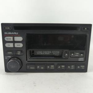 2000-2002 Subaru Legacy Radio AM FM Cd Player Receiver Replacement P/N:86201 AE12A Fits Fits 2000 2001 2002 OEM Used Auto Parts Supply Cheap Pice