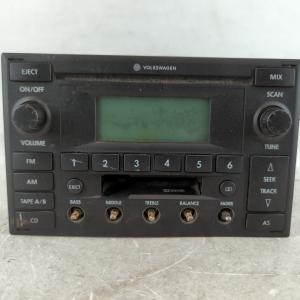 1996-2005 Volkswagen Jetta Radio AM FM Cd Player Receiver Replacement P/N:1 JM 035 157D Fits OEM Used Auto Parts With Paypal Cheap Online