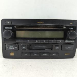 2002-2004 Toyota Camry Radio AM FM Cd Player Receiver Replacement P/N:86120-0C071 Fits Fits 2002 2003 2004 OEM Used Auto Parts Fake Cheap Online