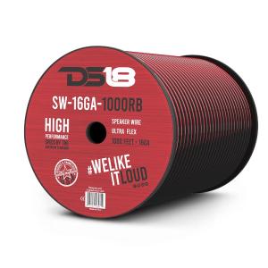 16-GA Speaker Wire 1000 Feet - Red Get Authentic Cheap Pice