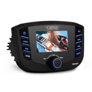 Marine Headunit TFT screen , 3 Zones, 4 volts Output, Bluetooth, RDS 4X50 Watts With DAB  for Europe Supply Sale Online