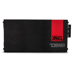 X 4-Channel Ultra Compact Class D Amplifier 4 x 120 Watts Rms @ 4-ohm Clearance Footlocker Pictures