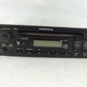 1999-2000 Honda Odyssey Radio AM FM Cd Player Receiver Replacement P/N:39100-S0X-A001 Fits Fits 1999 2000 OEM Used Auto Parts Sale Low Shipping Fee