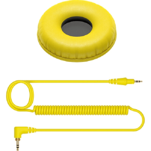 Pioneer DJ HC-CP08 Accessory Pack for HDJ-CUE1 Headphones (Yellow) Clearance Exclusive