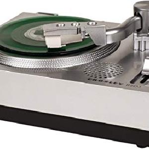 Crosley CR6037A-SI RSD3 Mini Turntable for 3-inch Vinyl Records, Silver Discount Collections