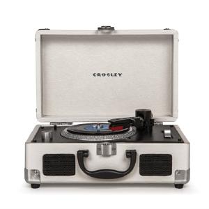 Crosley Mini Cruiser 3 Inch Turntable - White Sand (Open Box) Clearance Visit New