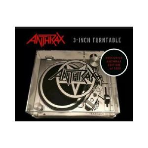 Crosley Mini 3" Record Player Turntable - Exclusive Anthrax Edition /1000 (Open Box) Sale Clearance