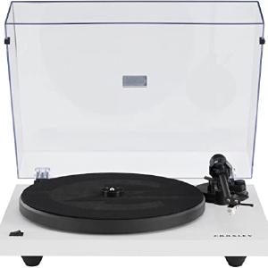 Crosley C6B-WH Belt-Drive Bluetooth Turntable Record Player with Adjustable Tone Arm, White Get Authentic Cheap Online