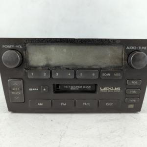 2001-2002 Lexus Gs300 Radio AM FM Cd Player Receiver Replacement P/N:86120-3A521 Fits Fits 2001 2002 OEM Used Auto Parts Wide Range Of Cheap Online