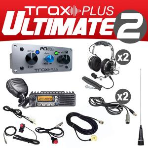 PCI Race Radio Trax Plus Ultimate 2 Seat UTV Package with Mount Kit #205625-P Cheap Sale 2025 Unisex