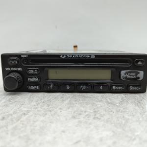 2002 Kia Spectra Radio AM FM Cd Player Receiver Replacement P/N:1K2N50 66 860 A Fits OEM Used Auto Parts Sale Online Cheap