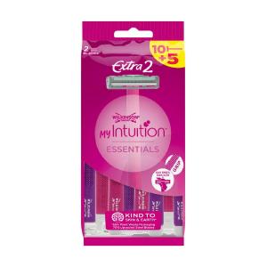 My Intuition Extra2 Essentials jednorazowe maszynki do golenia dla kobiet 15szt Buy Cheap Comfortable