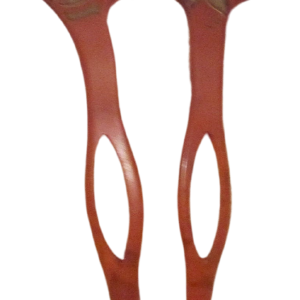 70s Flower Painted Plastic Comb Cheap Excellent