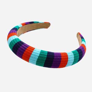 Headband with Color Block Stripes, 2 pack Cheap Footlocker Finishline