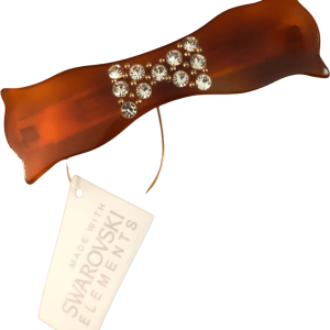 Tortoiseshell French Barrette with Swarovski Crystals by Swarovski Pick A Best For Sale