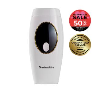 5MINSKIN AT-HOME LASER HAIR REMOVAL HANDSET - 50% OFF INTERNATIONAL WOMEN'S DAY SALE Free Shipping Low Pice