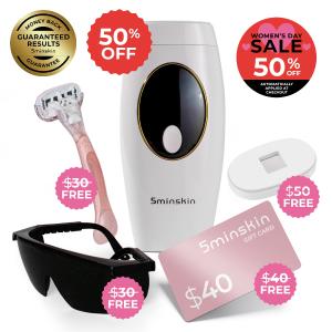 5MINSKIN AT-HOME LASER HAIR REMOVAL HANDSET - 50% OFF INTERNATIONAL WOMEN'S DAY SALE Sale Nicekicks