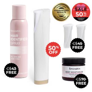 5MINSKIN ELECTRIC DERMAPLANING TOOL - 50% OFF INTERNATIONAL WOMEN'S DAY SALE   3 FREE GIFTS (WORTH 158 CAD) Discount Authentic