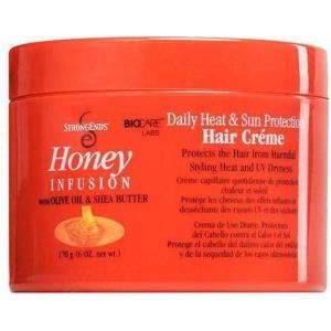 Strong Ends Honey Infustion Daily Heat & Sun Protection Hair Creme 170g Discount Amazon