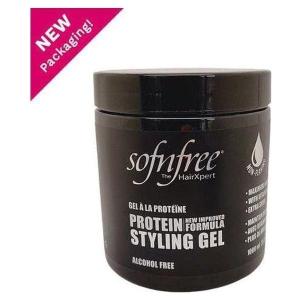 Sofn'free Non-Flaking Protein Styling Gel Black 946ml Cheap Professional