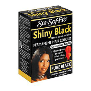 Sta-Sof-Fro Shiny Black Permanent Hair Color Pure Black 50ml Buy Cheap Tumblr