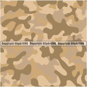 Camo Camouflage Seamless Pattern Design Brown Soil Color Fishing Paintball Army War Combat Camping Nature Sports Military Fashion Vector Clipart SVG Cheapest Pice
