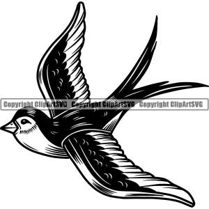 Tattoo Artist Swallow ClipArt SVG Footlocker Pictures Sale Online