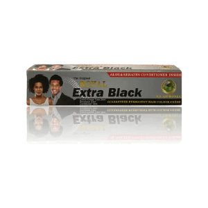 The Original Royal Extra Black Permanent Hair Color Creme 28ml   Developer 23ml   Conditioner 10ml Sale Ebay