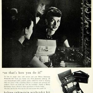 1946 Ad Helena Rubinstein Weekender Kit Makeup Cosmetics Health Beauty YHB2 Outlet Supply