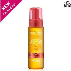 Creme of Nature with Argan Oil Style & Shine Foaming Mousse 7 oz For Nice Online
