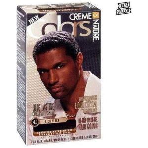 Creme of Nature Hair Colors for Men 4.0 Rich Black Fashionable For Sale