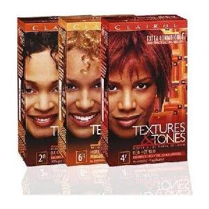 Clairol Textures and Tones Permanent Moisture-Rich Hair Color 100% Original Online