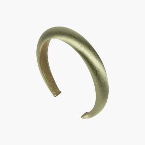 Tori Headband in Satin -- Olive Cheap Pice Top Quality