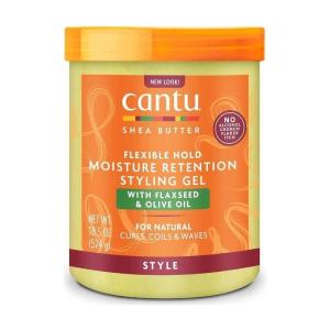 Cantu Shea Butter Flexible Hold Moisture Retention Styling Gel With Flaxseed & Olive 18.5 Oz Free Shipping New Styles
