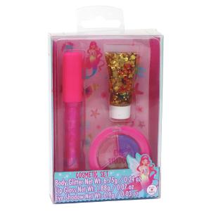 Pink Poppy Shimmering Mermaid Cosmetic Set Clearance Best