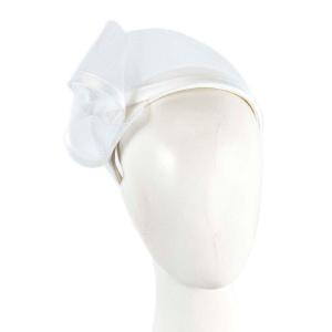 White fashion headband by Fillies Collection With Paypal For Sale